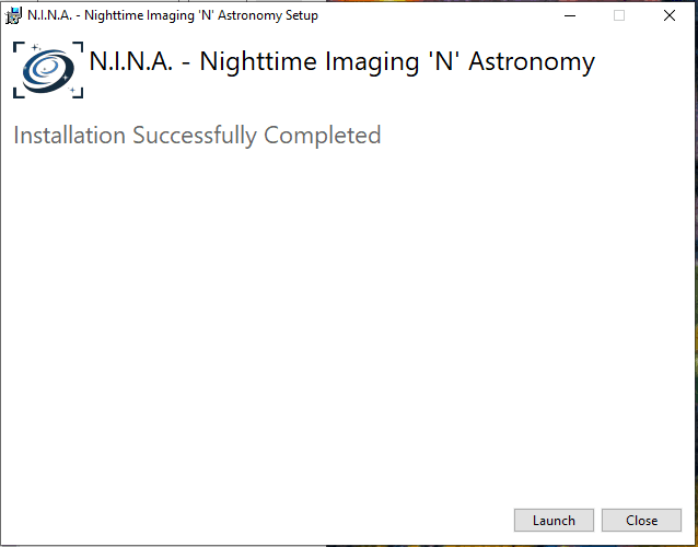 NINA installed