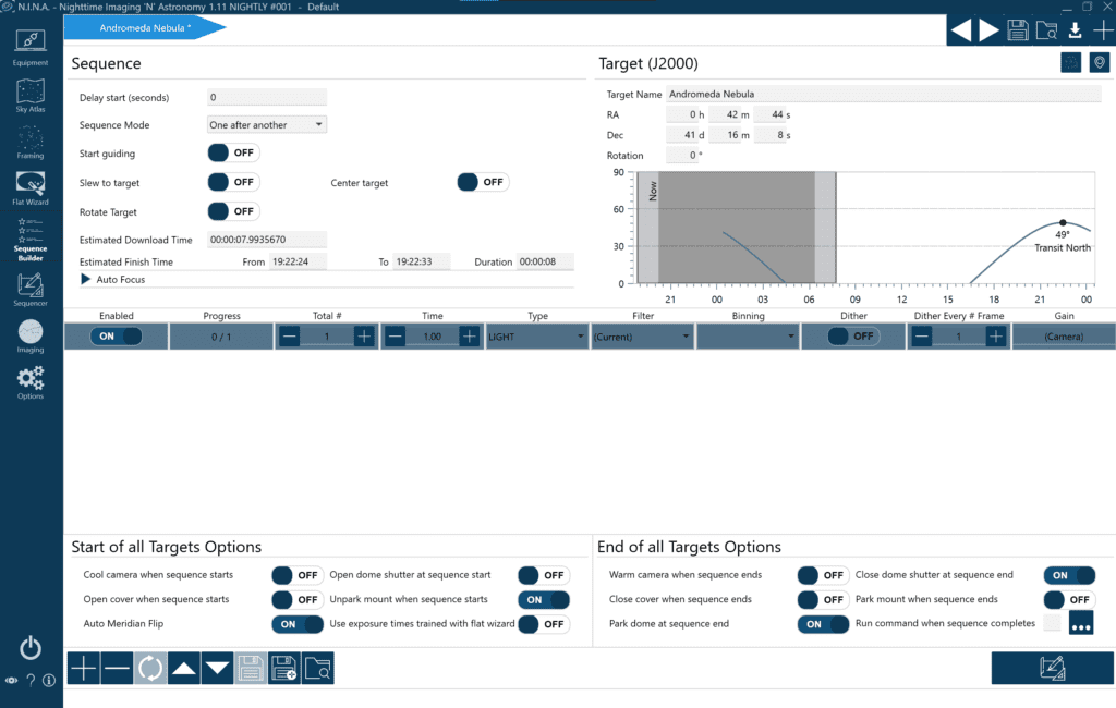 NINA 1.11 sequence