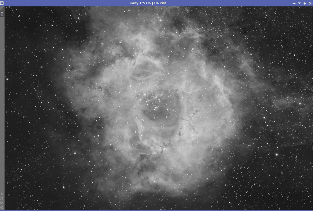 OSC Ha From Triad Quad Filter