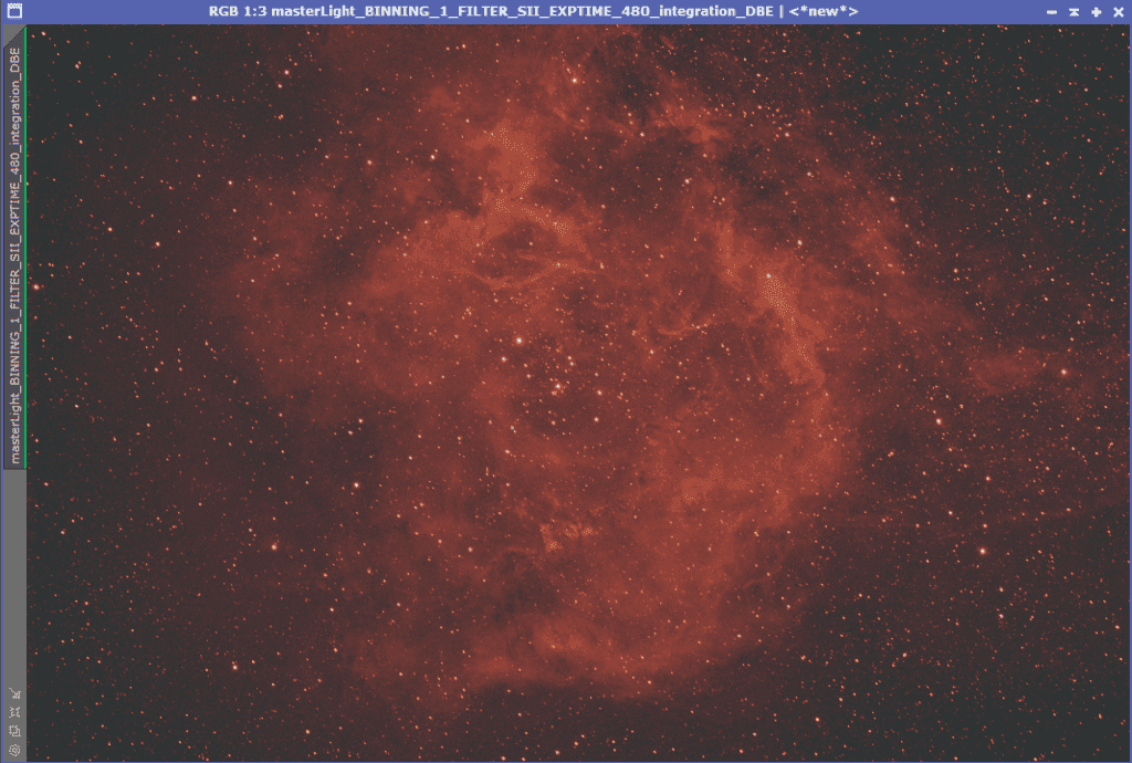 Rosette Nebula Antlia 3.5nm Sii OSC Camera