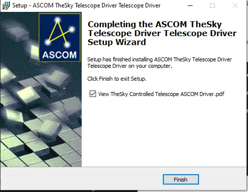 Ascom Installer