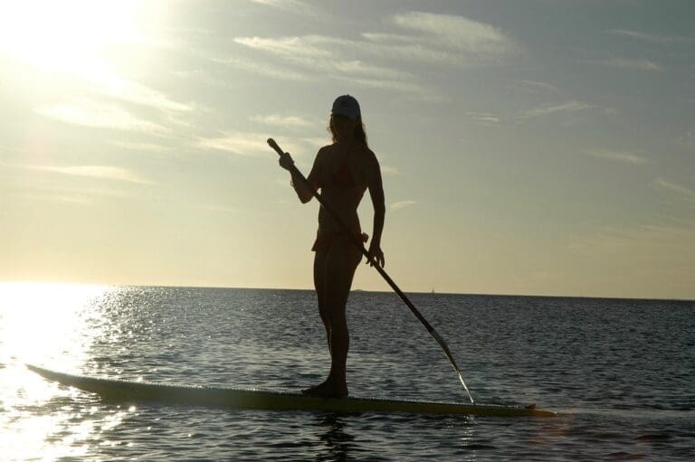 Overnight trip on Stand Up Paddle Board